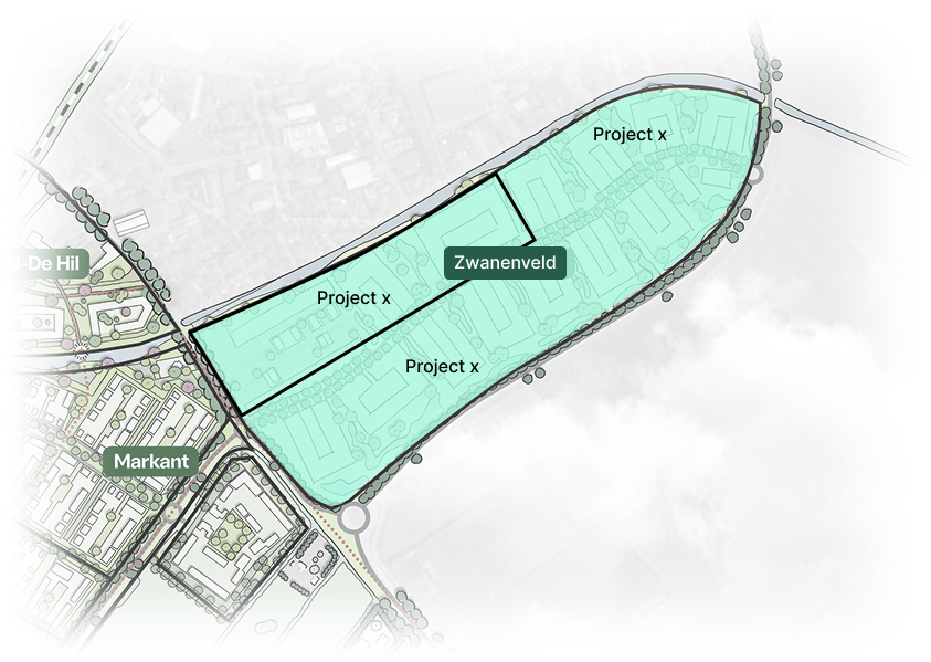 zwanenveld locatie